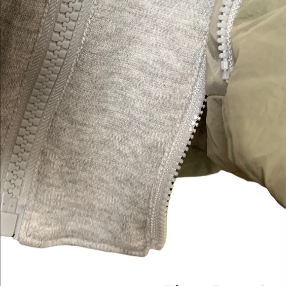 Blank NYC Hooded Quilted Wrap Jacket in Green - Picture 16 of 16